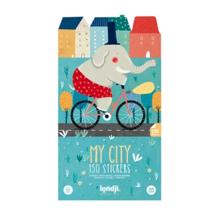 MANUALIDADES 150 STICKERS CITY