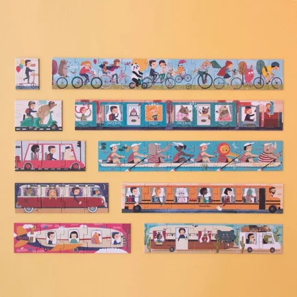 10 PUZZLES TRAVELERS - Imagen 2