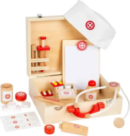 MALETÍN DE MÉDICO EN MADERA