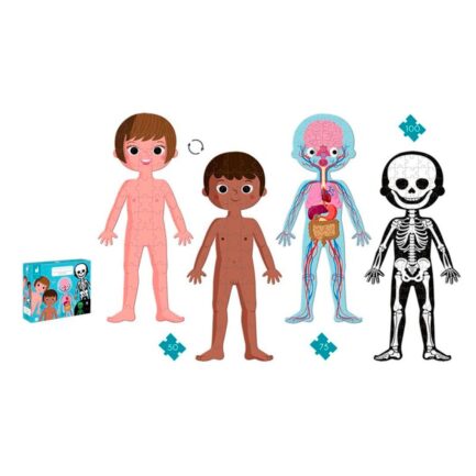 PUZZLE EDUCATIVO CUERPO HUMANO 100CMS - Imagen 2