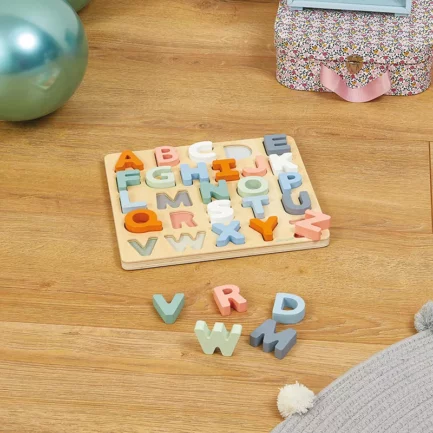 PUZZLE ABECEDARIO ENCAJABLE PIZARRA - Imagen 4