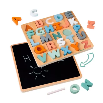 PUZZLE ABECEDARIO ENCAJABLE PIZARRA - Imagen 3