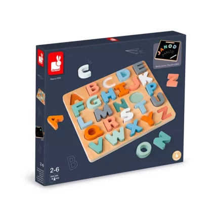 PUZZLE ABECEDARIO ENCAJABLE PIZARRA