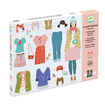 MUÑECAS DE PAPEL EL GRAN ROPERO VESTIDOS