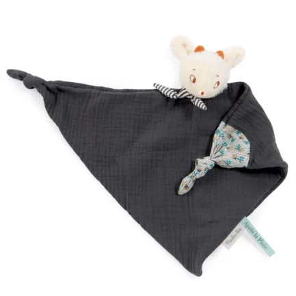 DOUDOU CORDERITO GRIS APRÉS LA PLUIE