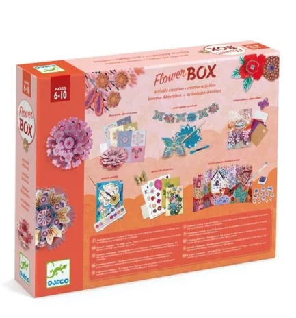 CAJA 6 MANUALIDADES FLORES BOX - Imagen 2