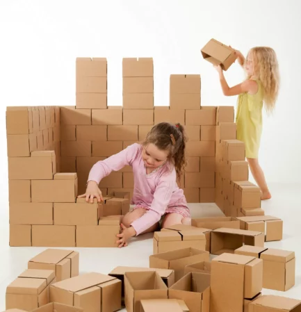 60 PIEZAS DE CONSTRUCCIÓN XXL CAJAS CARTÓN GIGI