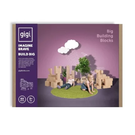 60 PIEZAS DE CONSTRUCCIÓN XXL CAJAS CARTÓN GIGI - Imagen 3
