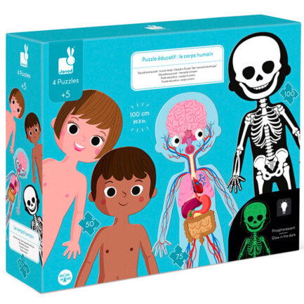 PUZZLE EDUCATIVO CUERPO HUMANO 100CMS