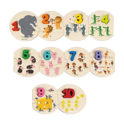 PUZZLE APRENDER A CONTAR NUMEROS - Imagen 2