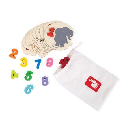 PUZZLE APRENDER A CONTAR NUMEROS - Imagen 3