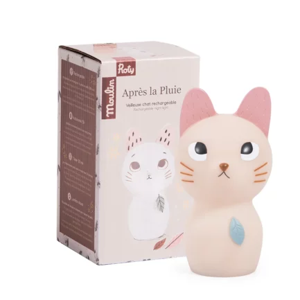 Quitamiedos gato aprés la pluie