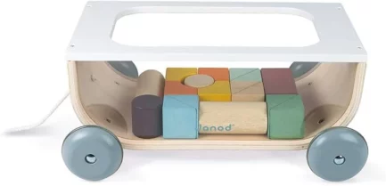 Carrito de arrastre con bloques - Imagen 4